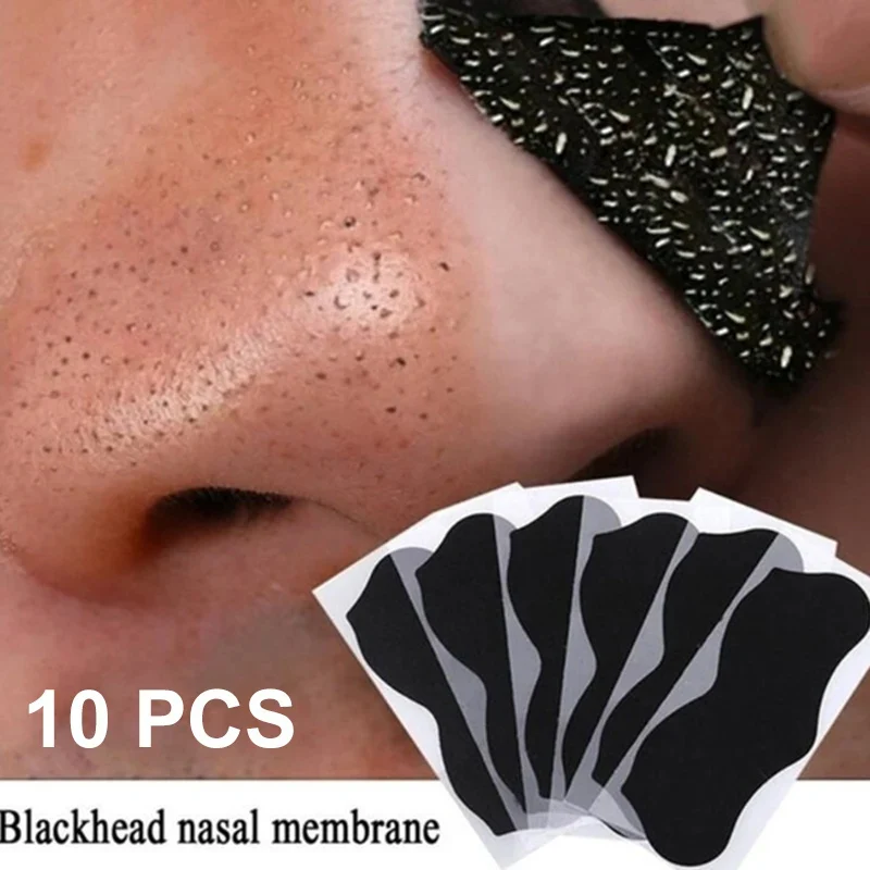 Cleanser Face - 10 قطعة شرائط أنف الرؤوس السوداء