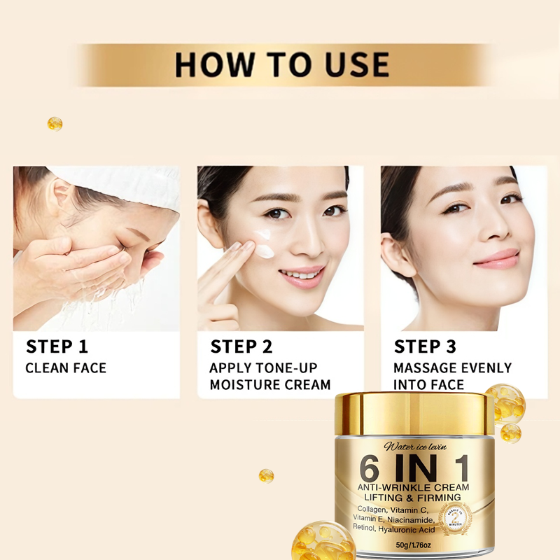 كريم مضاد للتجاعيد 6 في 1. يرف - مراجعة Retinol Cream وسعره