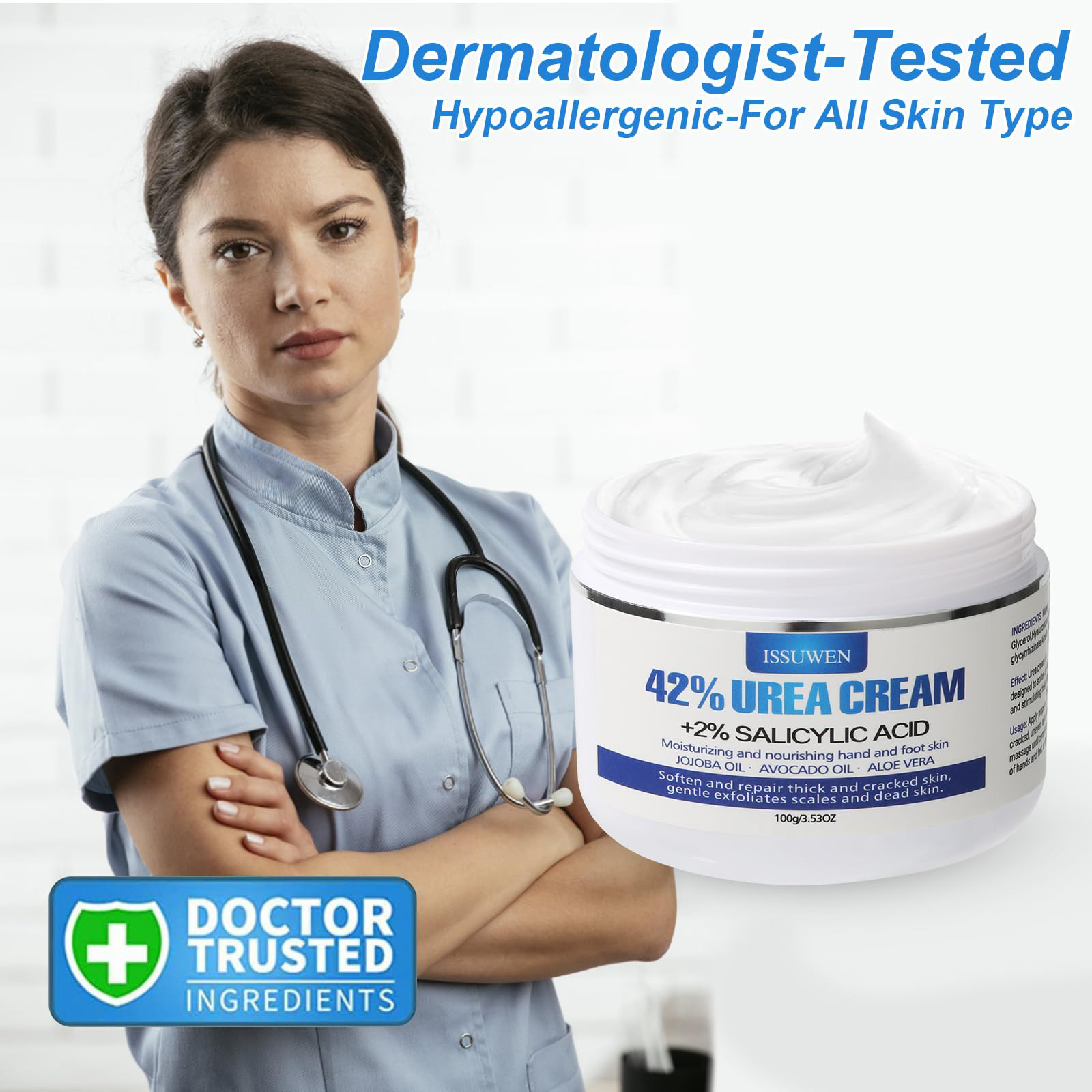 كريم اليوريا 42% بالإضافة إلى  - مراجعة Urea Foot Cream وسعره